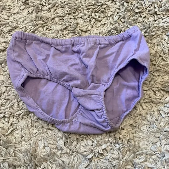 2007 Children’s Place Purple Floral Sundress w/Diaper Cover, Size 4T - Picture 7 of 8